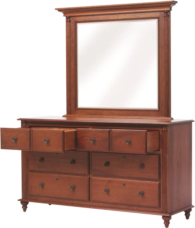 Clair de Lune Mirror Dresser - Drawer Detail