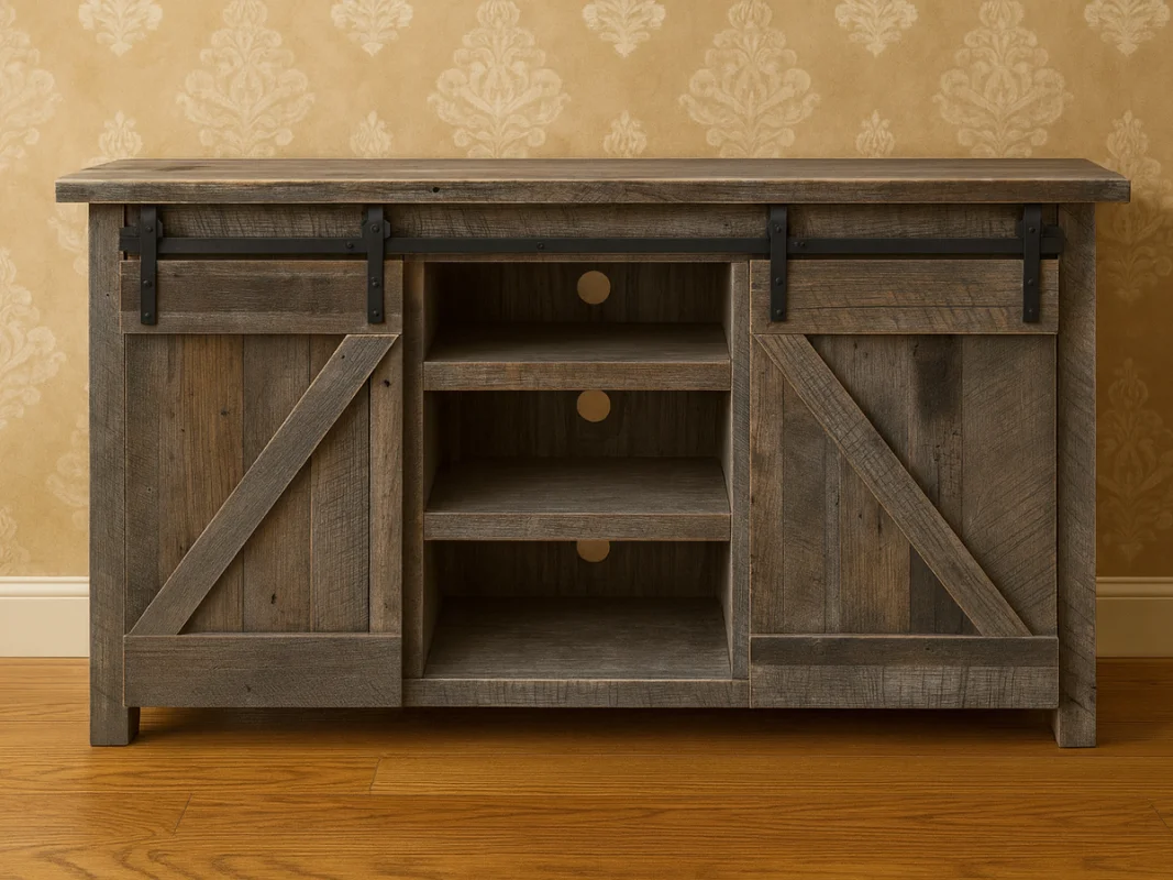 Colebrook Barn Door TV Stand