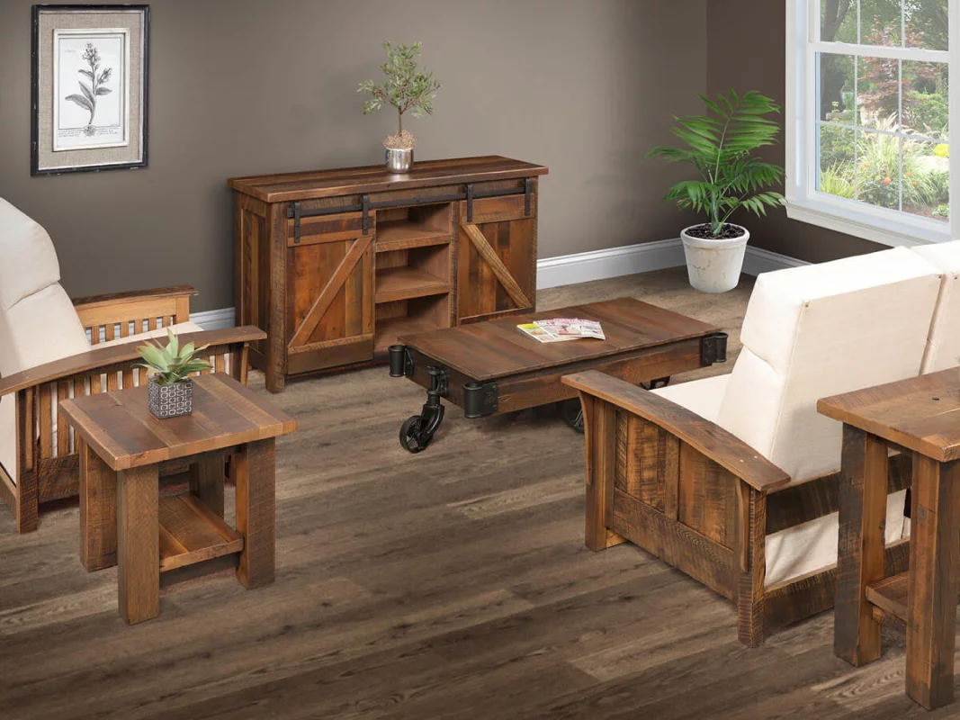 Colebrook Reclaimed Living Room Set