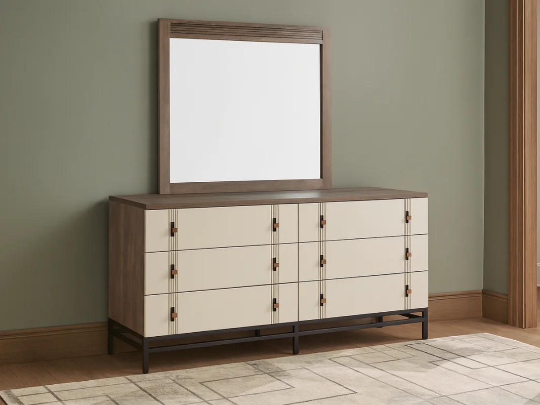 Conrad Mirrored Dresser