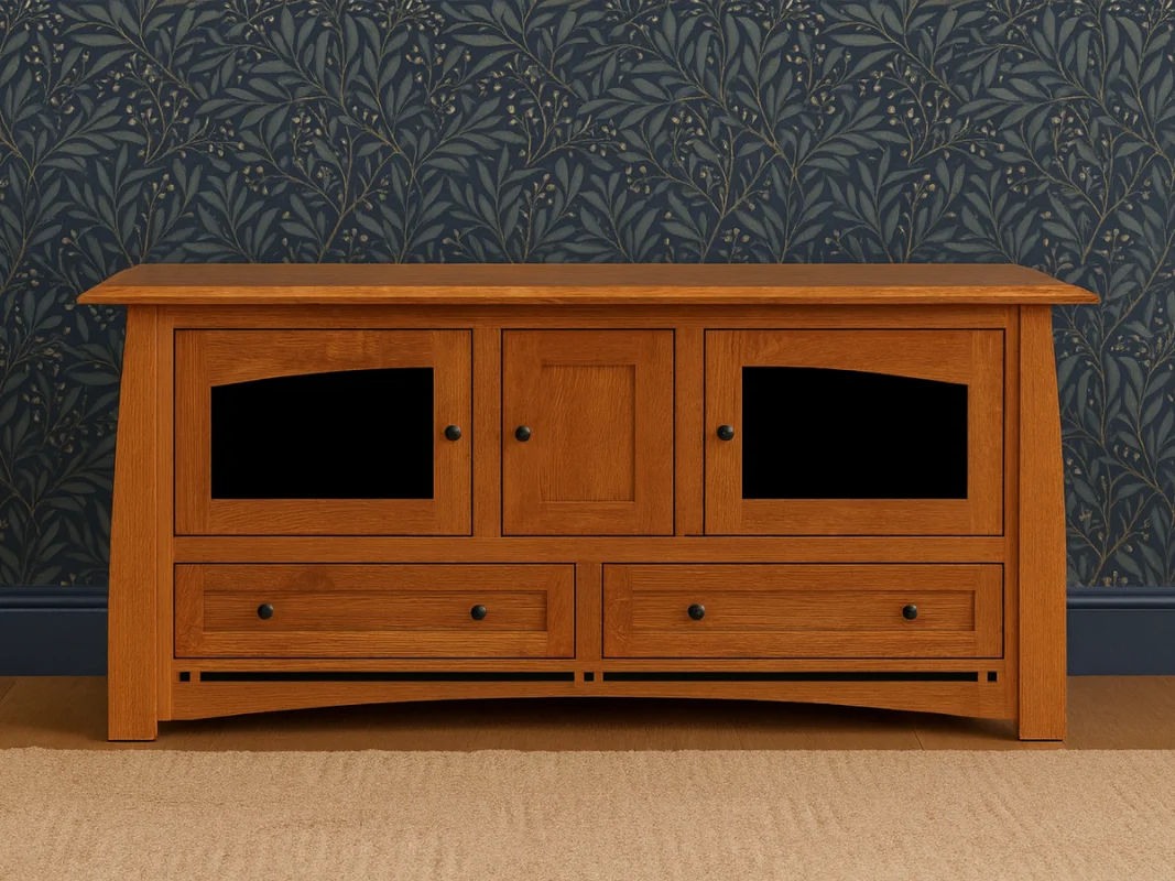 Coronado 3-Door TV Console