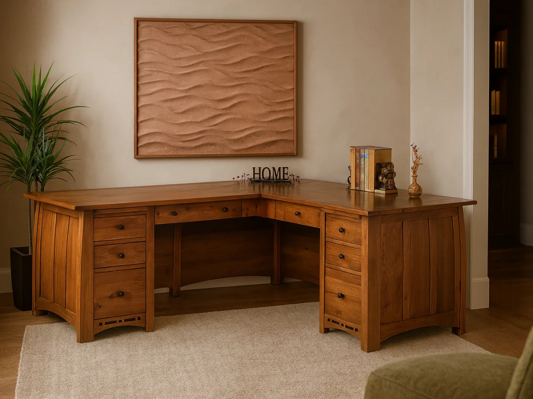 Coronado L-Shaped Desk