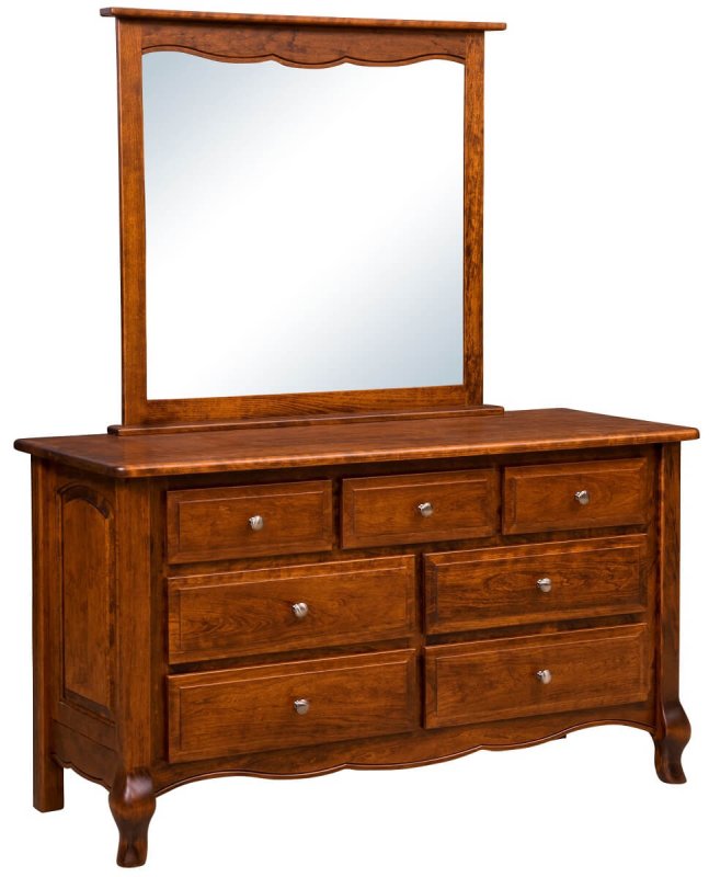 Country Cottage Changing Table Dresser - Countryside Amish Furniture
