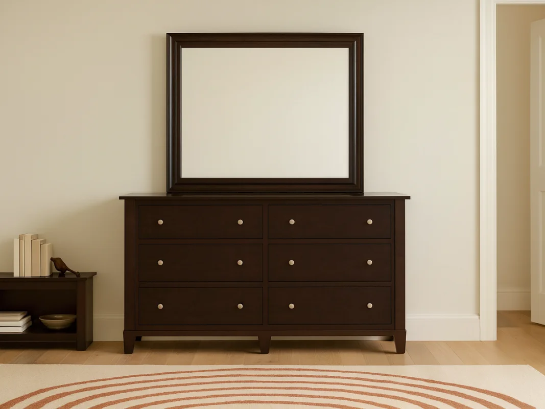 Darien 6-Drawer Low Dresser