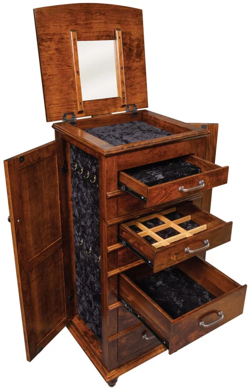 Shown in Rustic Cherry