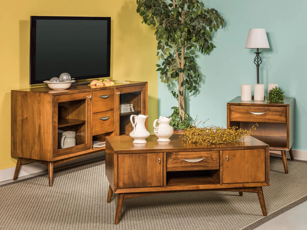 Draper Mid-Century Living Room Set