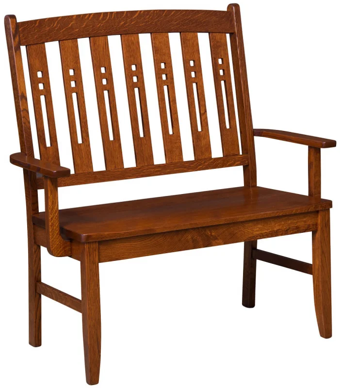 Elbridge Arts and Crafts Bench