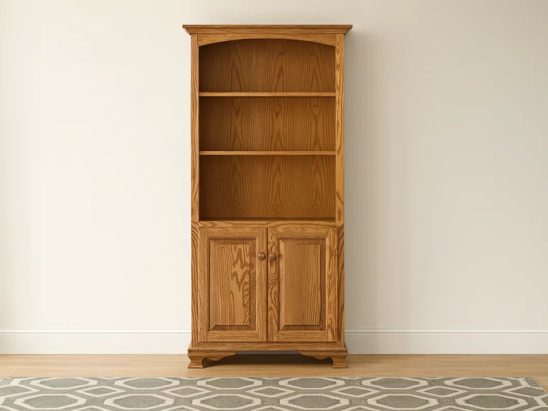 Ellensburg Bookcase with Doors