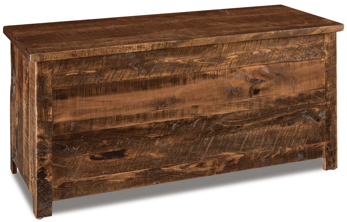 Rustic Sawn Hope Chest