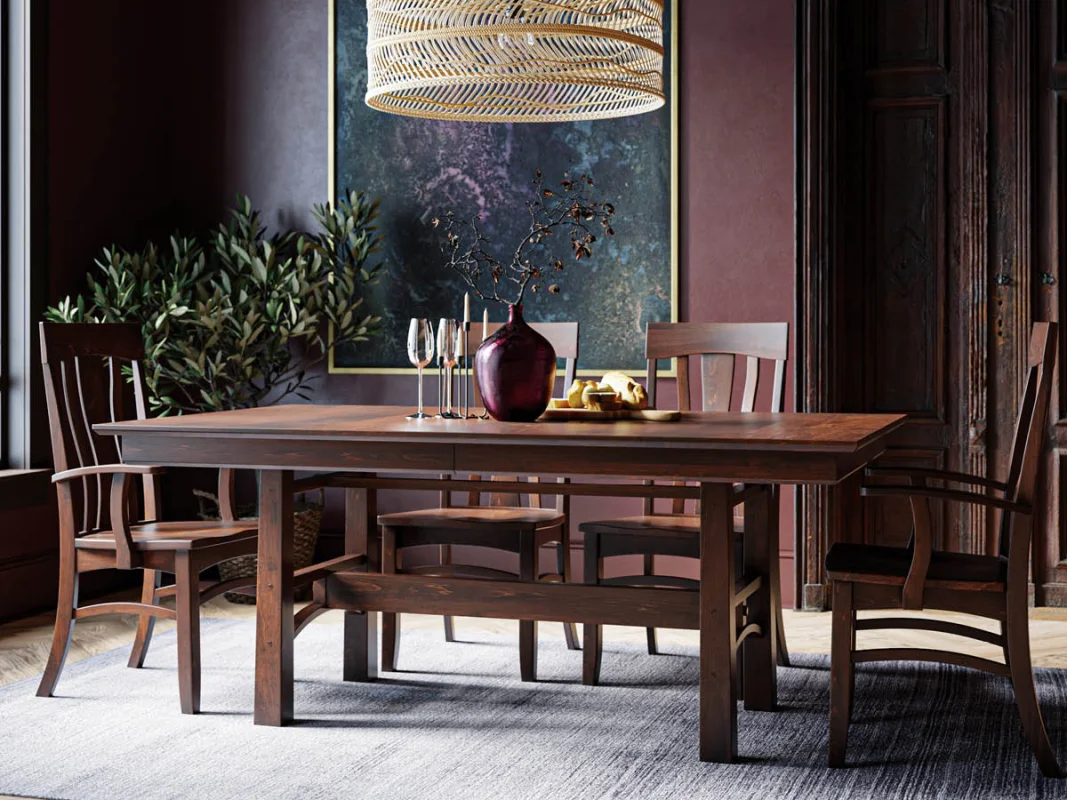 Falling Water Trestle Table
