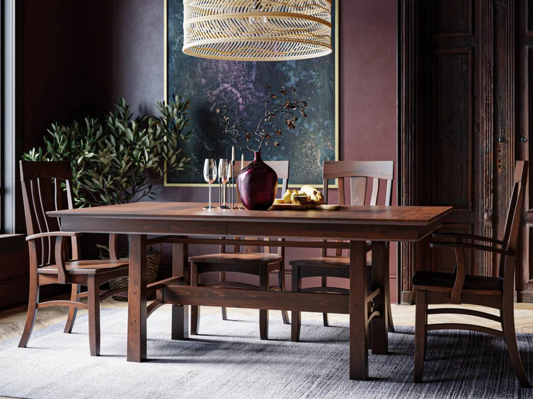 Falling Water Trestle Table