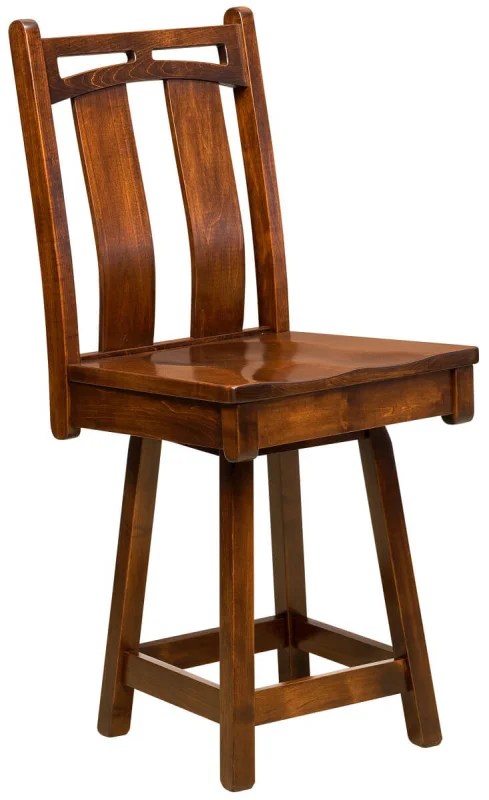 Falling Water Swivel Pub Chair