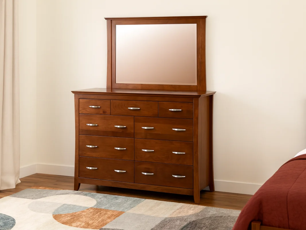 Fayette Tall Dresser with Mirror