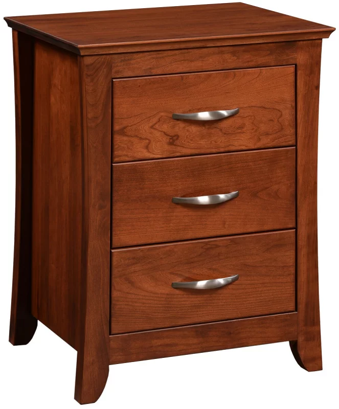 Fayette 3-Drawer Nightstand