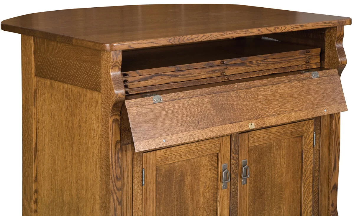 Kitchen Island with Slide Out Table