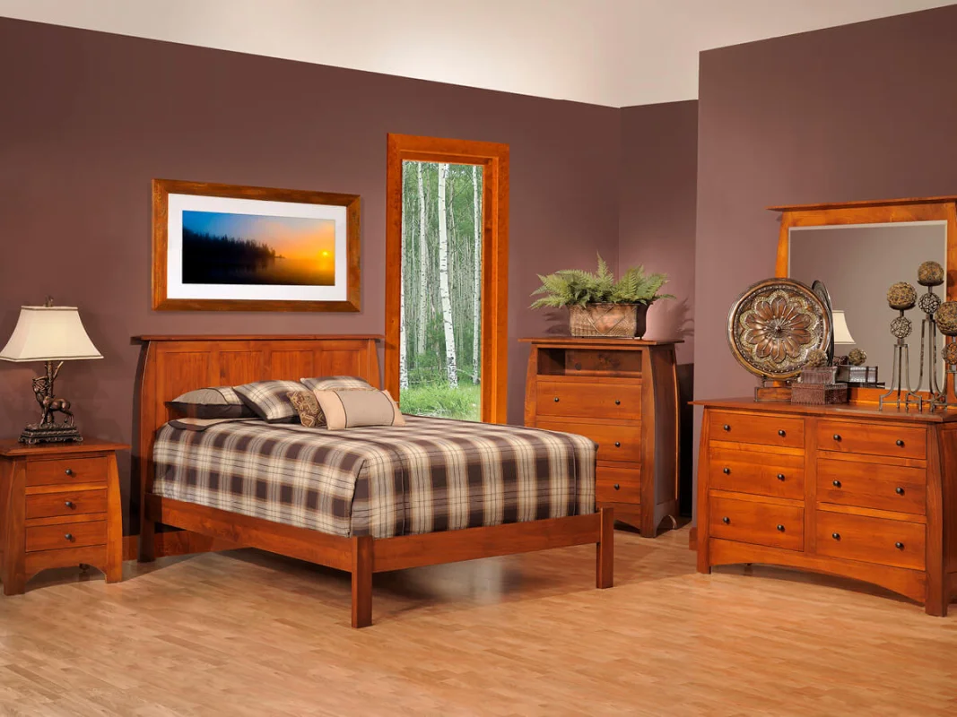 Rustic Cherry Bedroom Suite