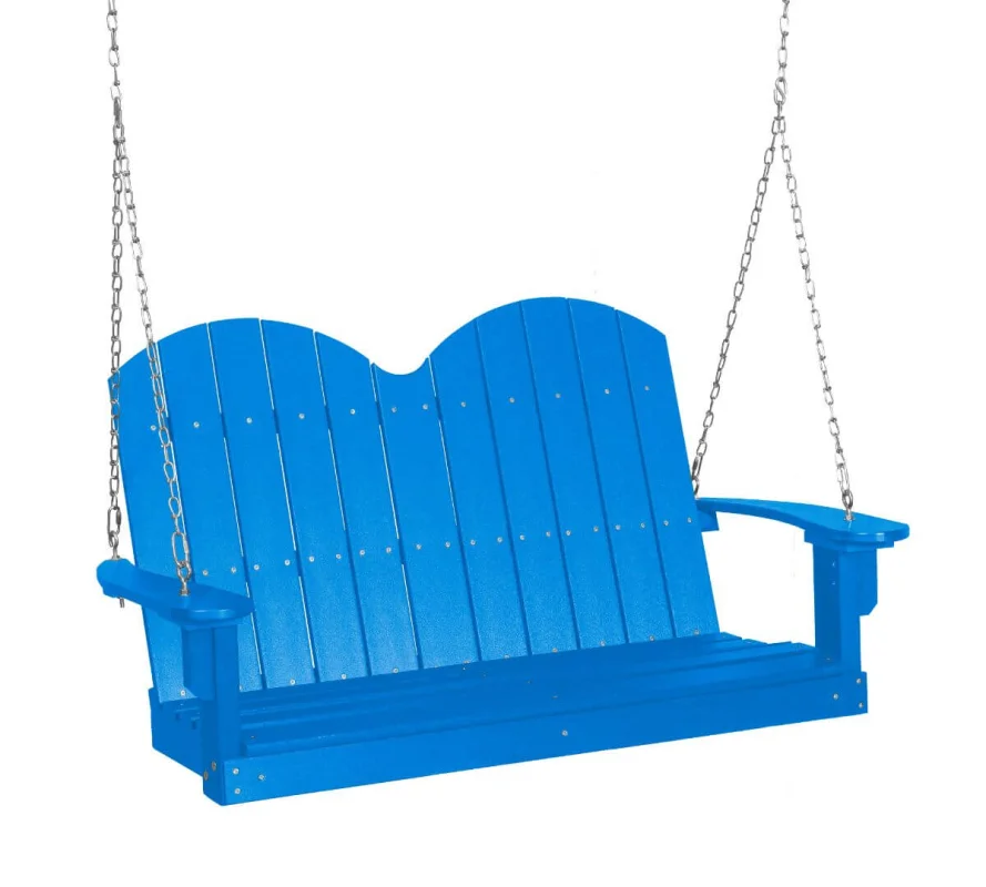 Blue Green Bay Outdoor Swing