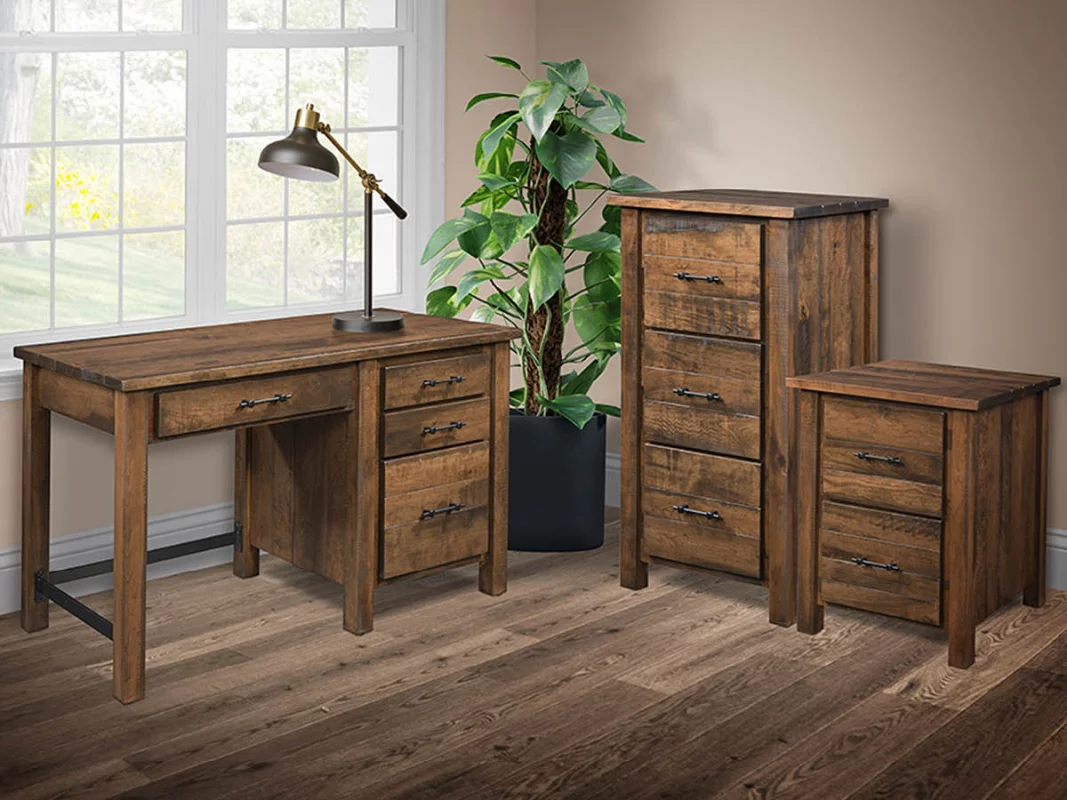 Greer Rustic Office Set