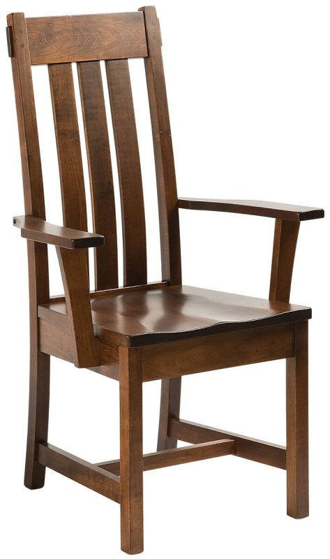 Guadalupe Mission Arm Chair