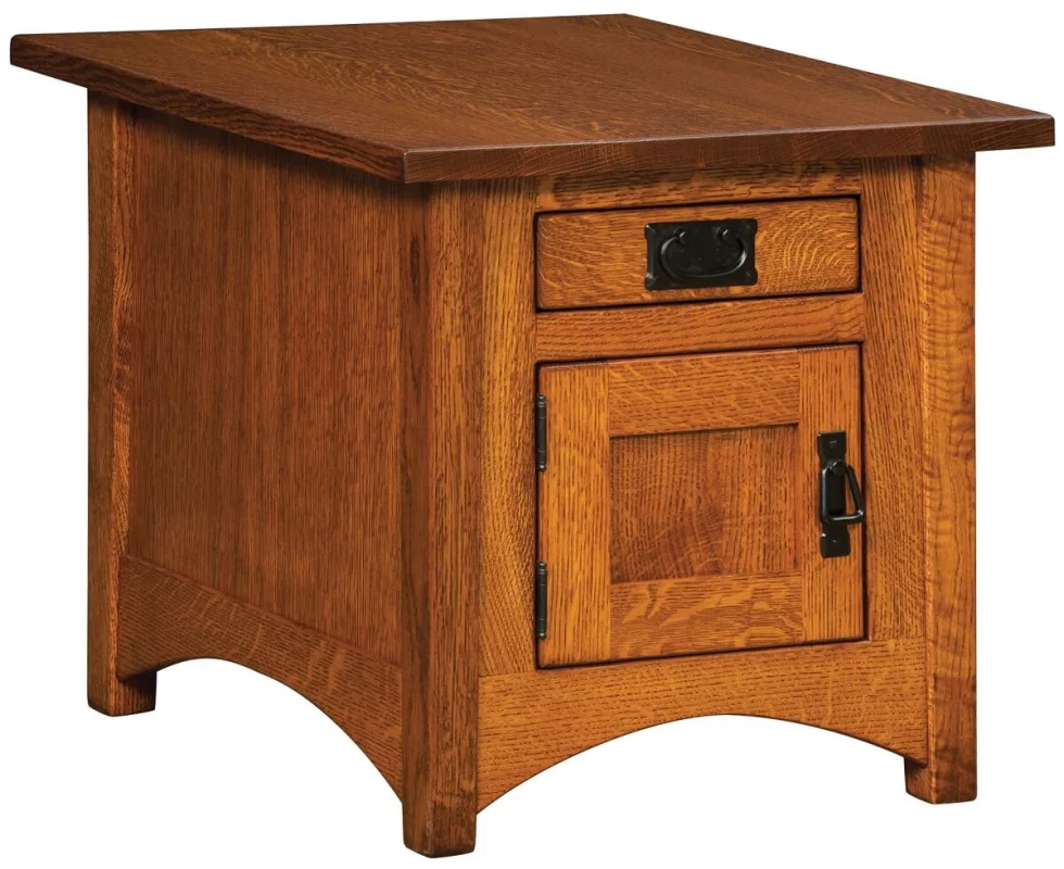Gustav Enclosed End Table