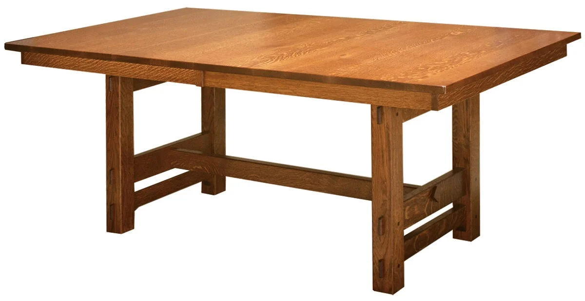 Gustav Trestle Dining Table