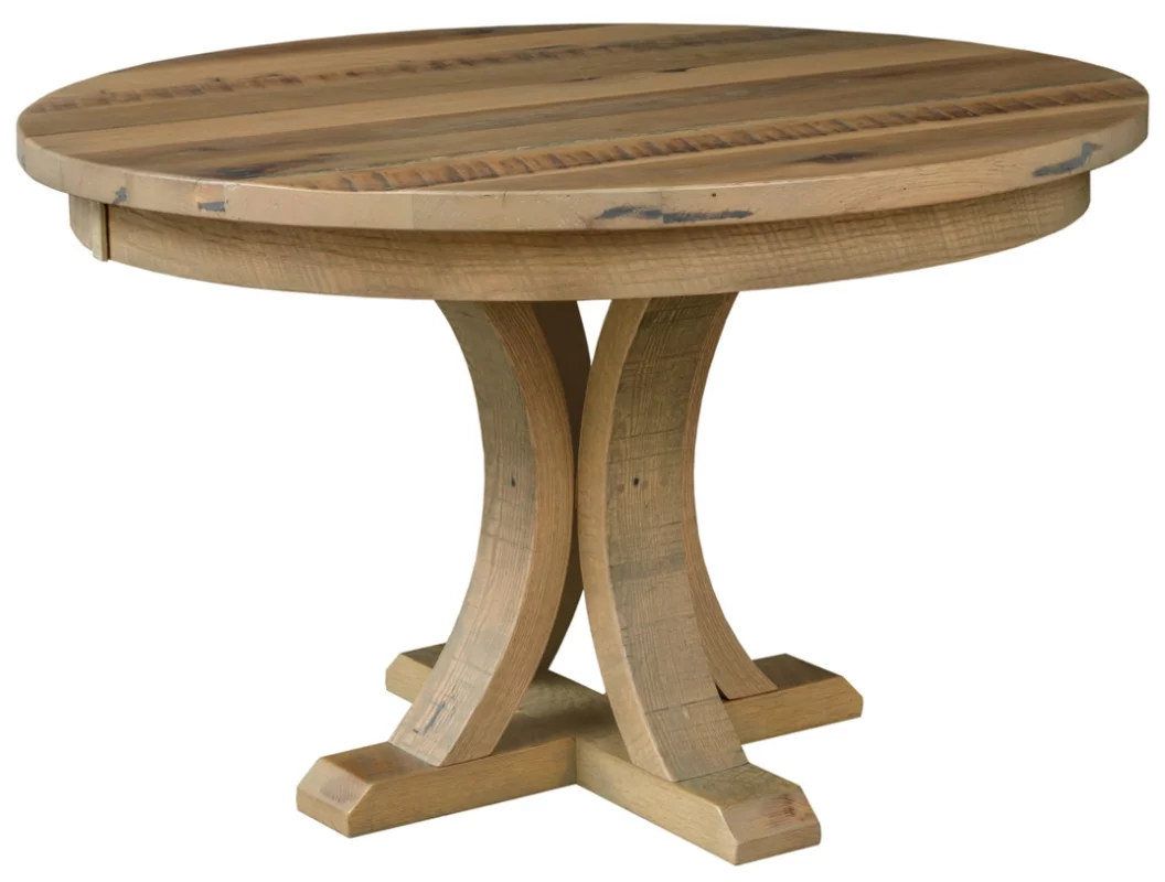 Hackleburg Reclaimed Single Pedestal Table
