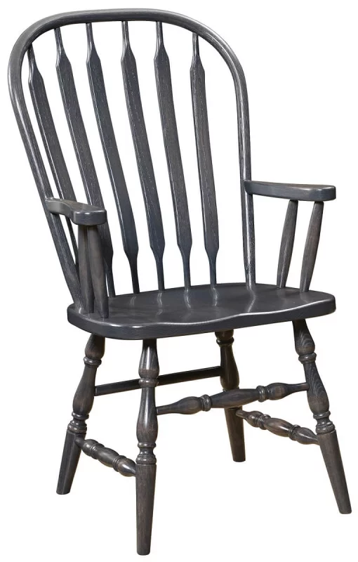Countryside Amish Furniture Harrison Bent Paddle Back Chair - Thumbnail 2