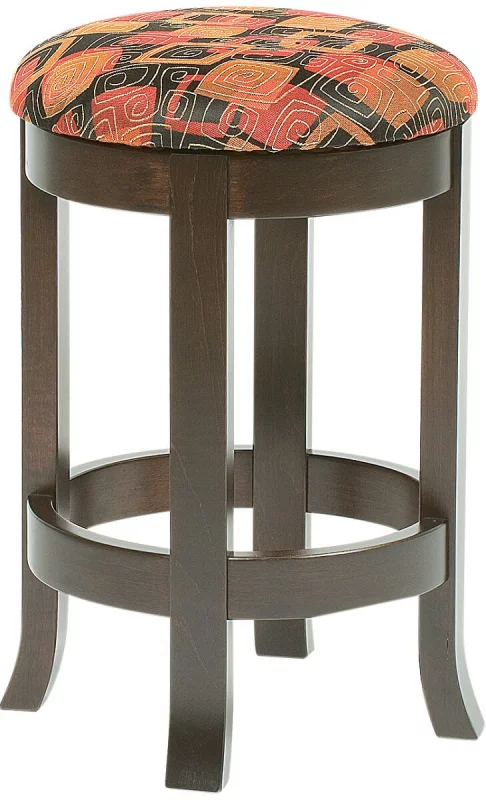 Harrow Upholstered Swivel Bar Stool