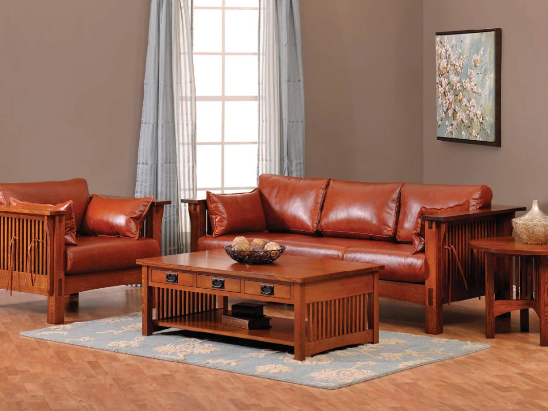 Healy Mission Living Room Set