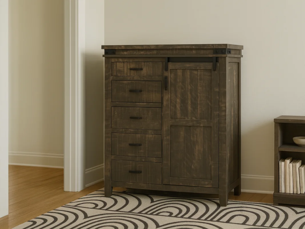 Hempstead Rustic Door Chest
