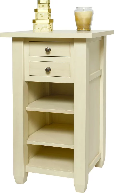 Hensley Entryway Table painted in Almond Ivory