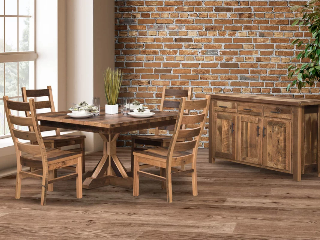Shown with Hooper Bay Reclaimed Square Table