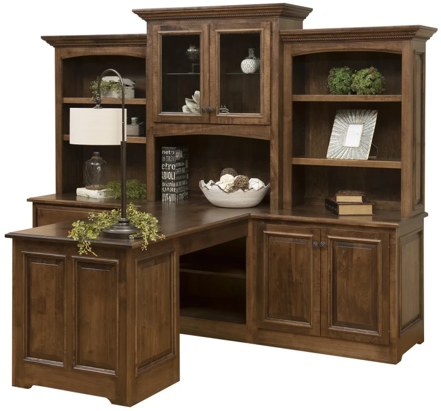 Hardwood Partner's Desk