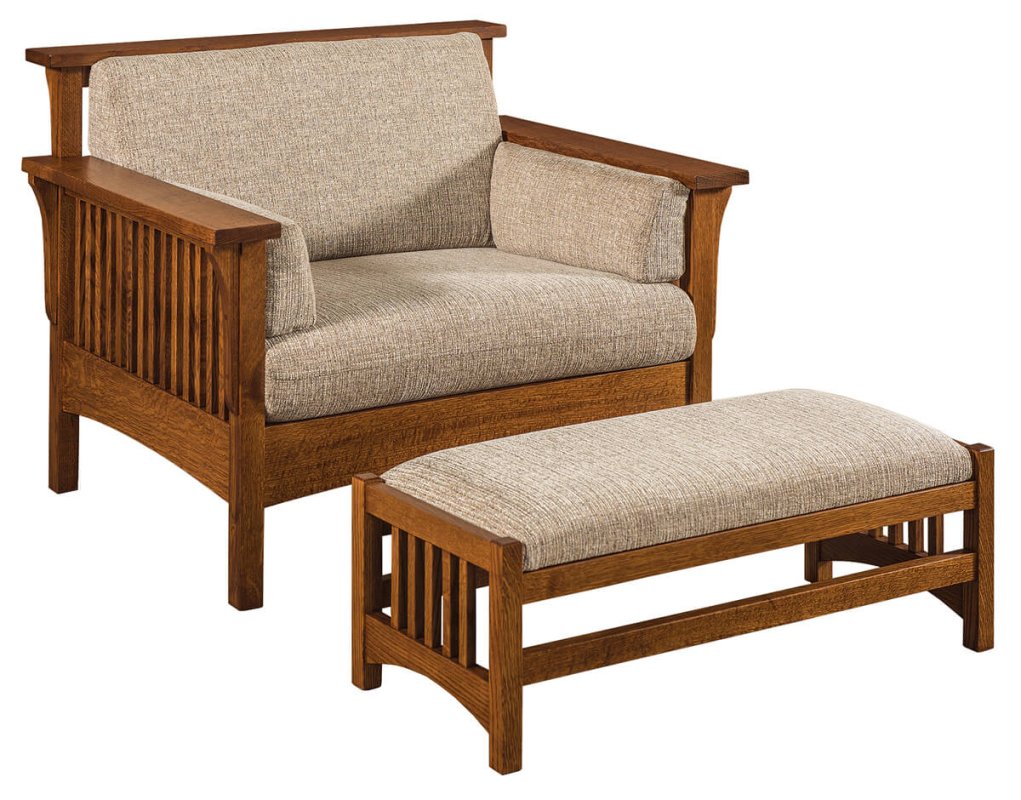 Jerome Slatted Chair