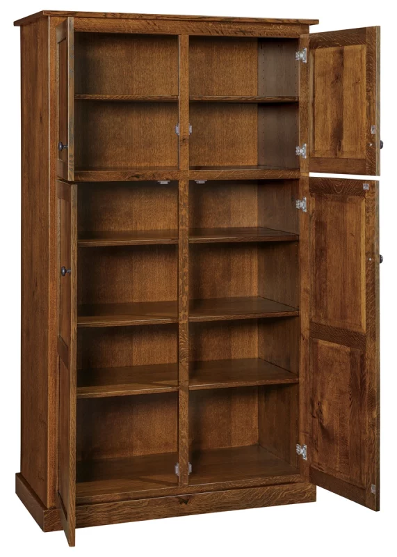 Solid Wood Pantry Cabinet