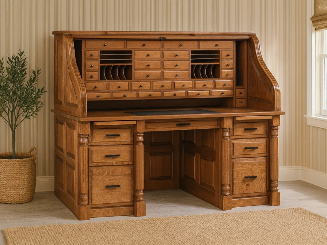 Jonna Amish Rolltop Desk