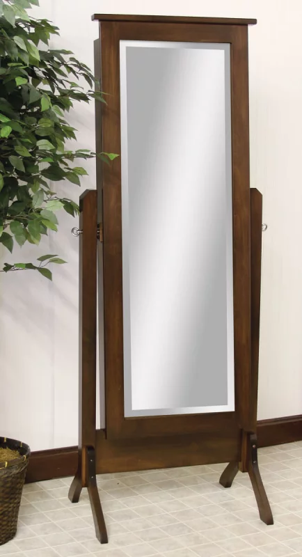 Countryside Amish Furniture Kendra Jewelry Cheval Mirror - Thumbnail 2