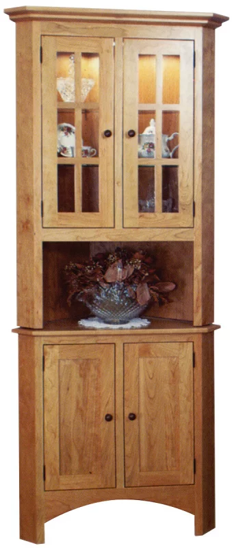 Ketchikan Corner China Hutch