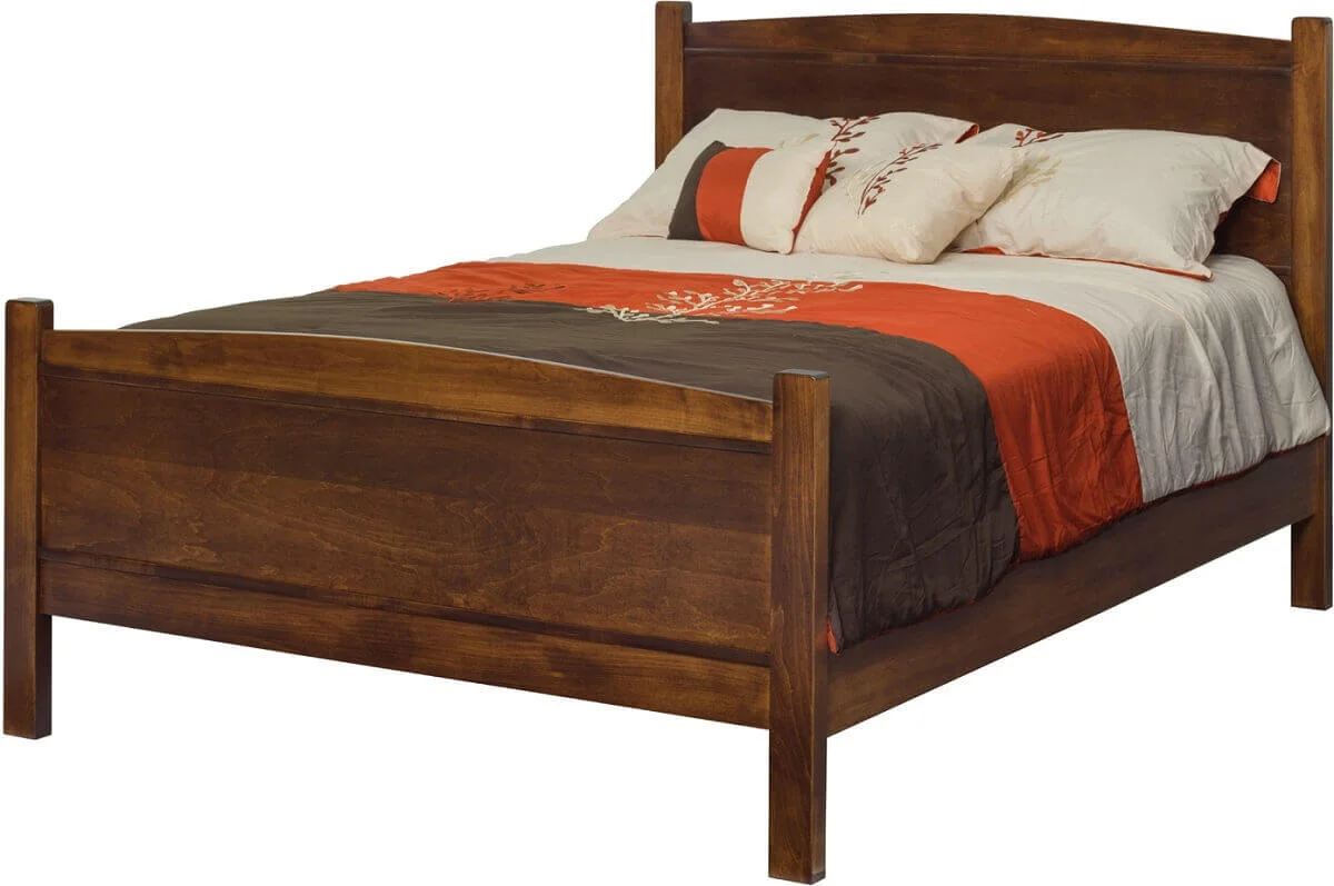 Knowles Shaker Panel Bed by Amish Woodworkers