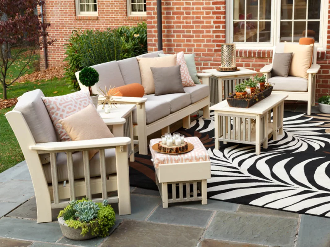 Upholstered Poly Lumber Furniture