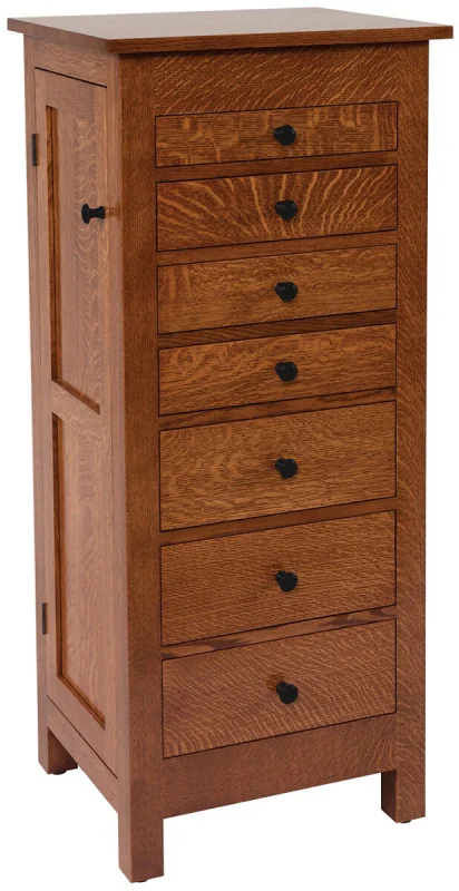 Shown in Quartersawn White Oak
