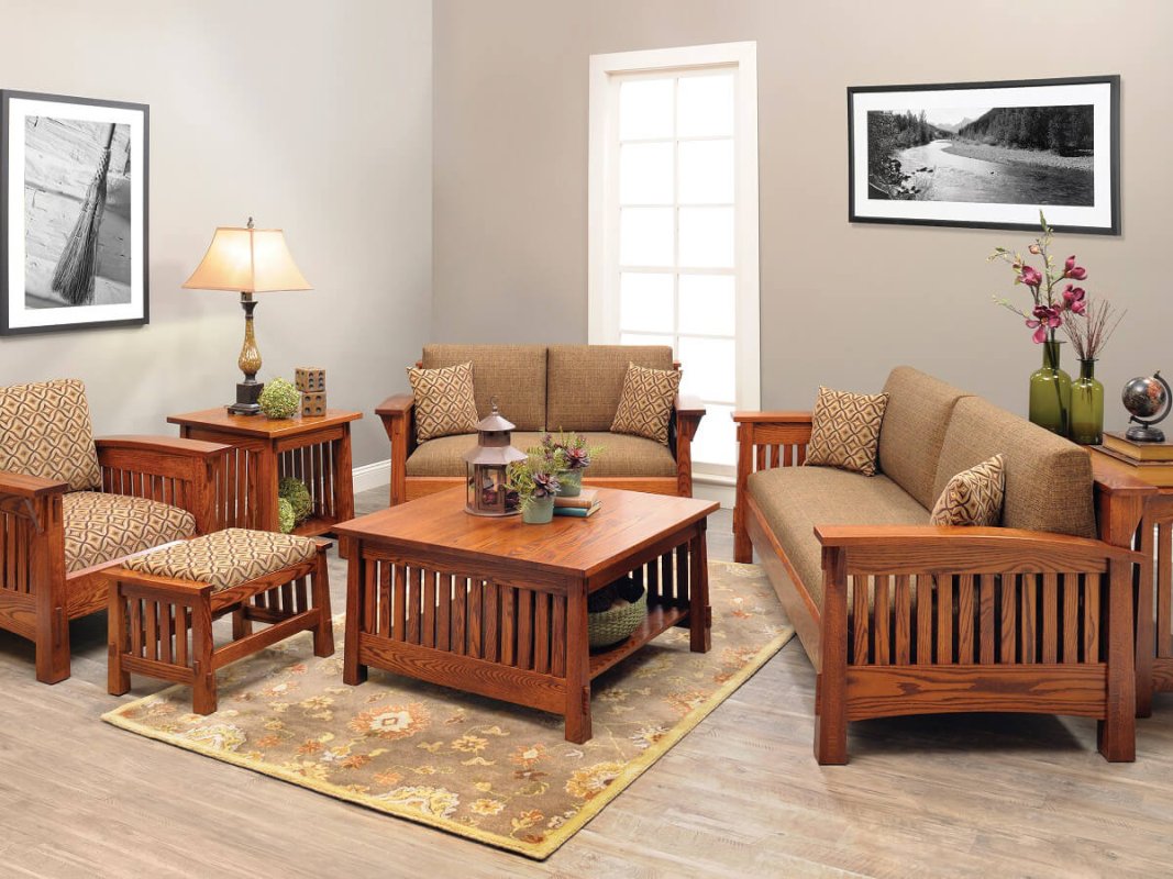 Modern Mission Living Room Furniture