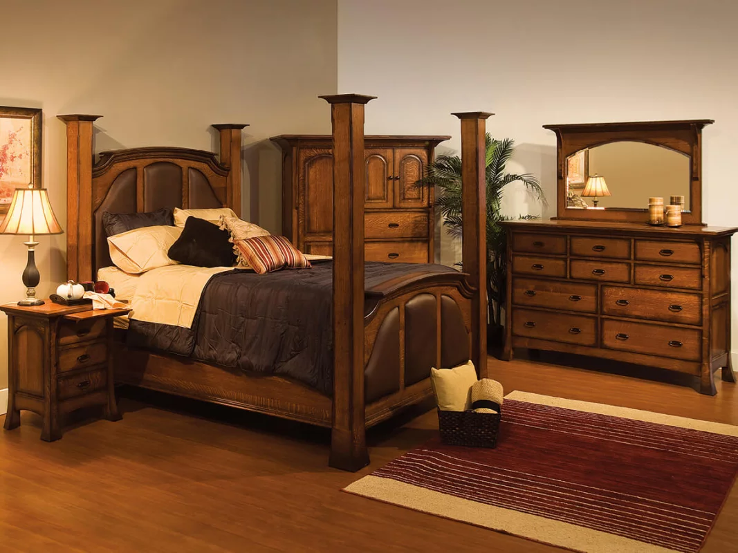 Shown in Quartersawn White Oak