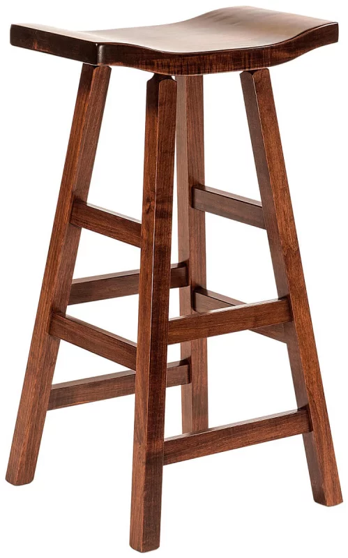 Bar Height Saddle Stool