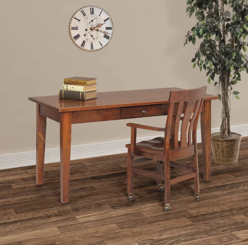 Library Table with Office Chair