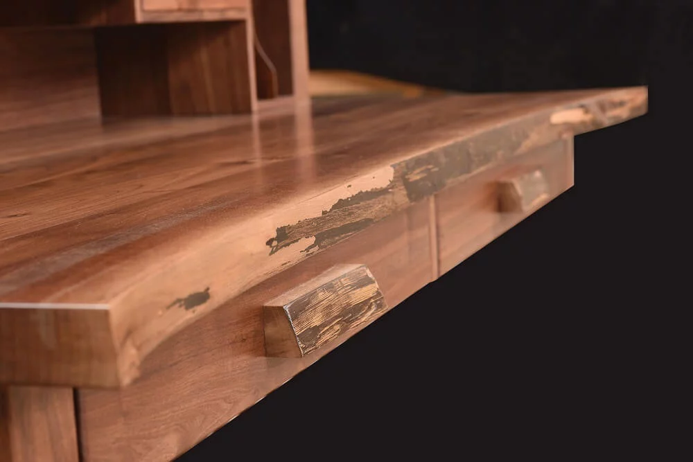 Shown in Rustic Walnut