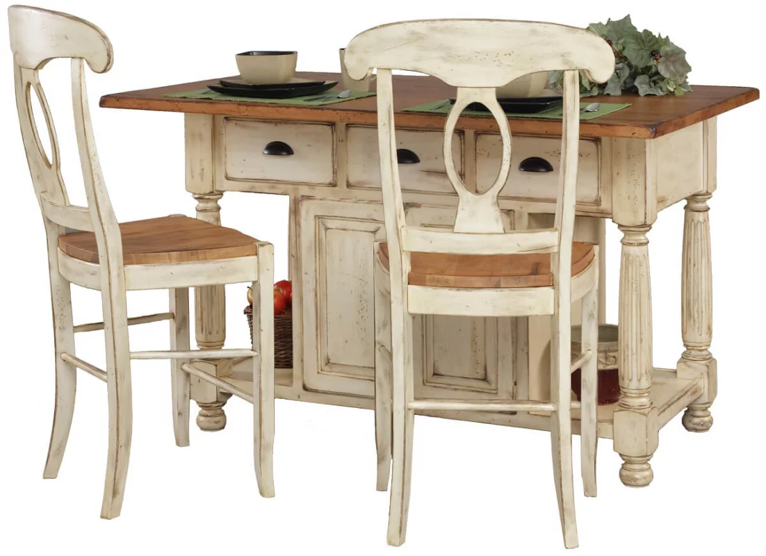 Counter Height Island Set