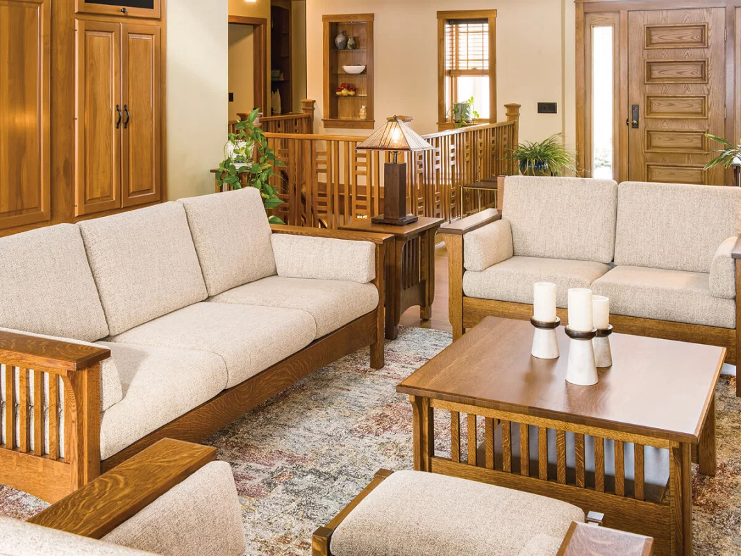 McHenry Mission Living Room Set