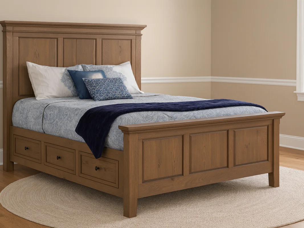 Melrose Amish Storage Bed