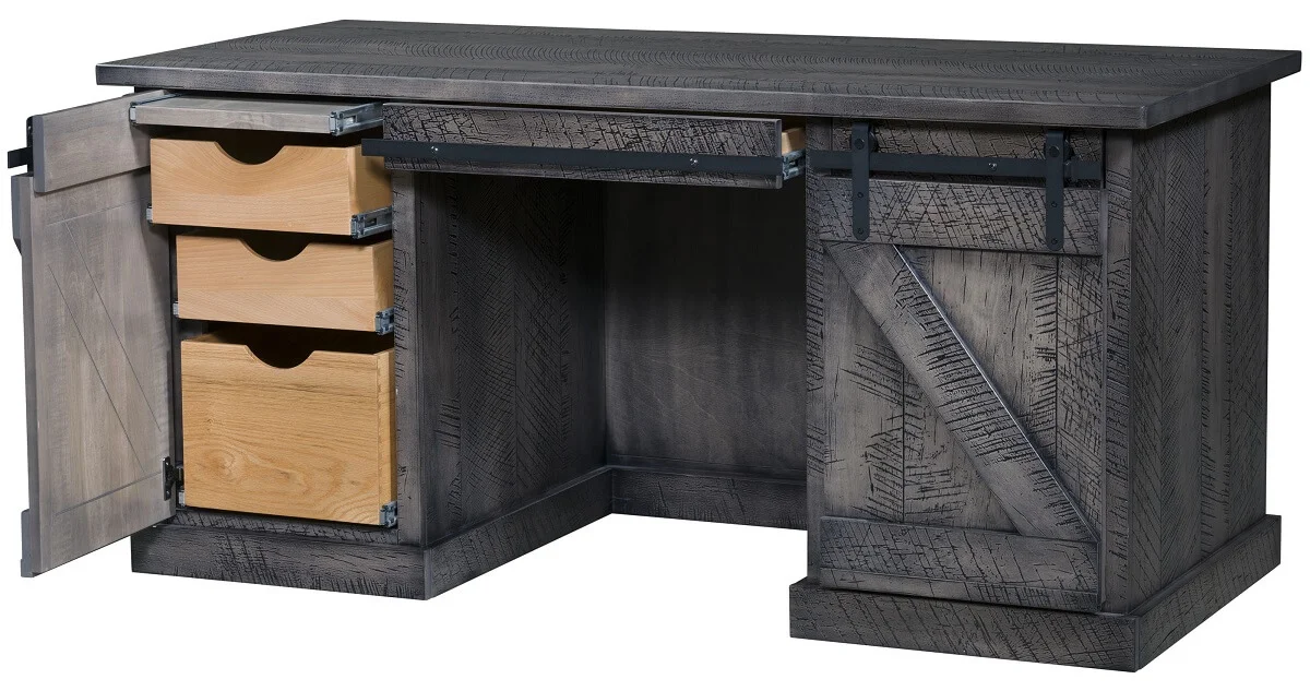 Rustic Farmhouse Office Desk